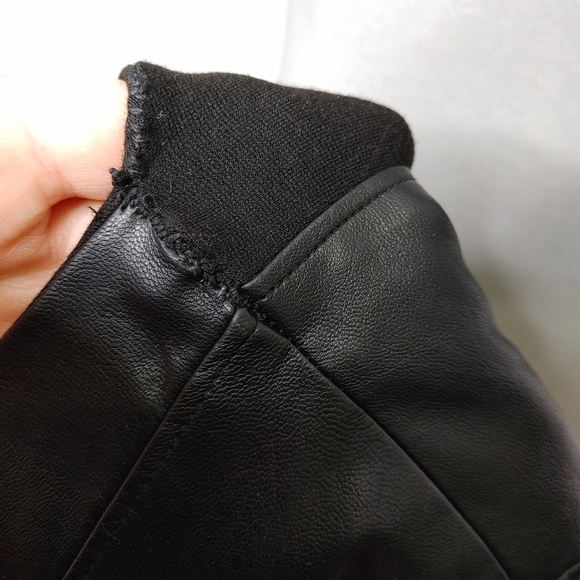 DKNY Faux Leather Jacket Size M - Picture 8 of 16